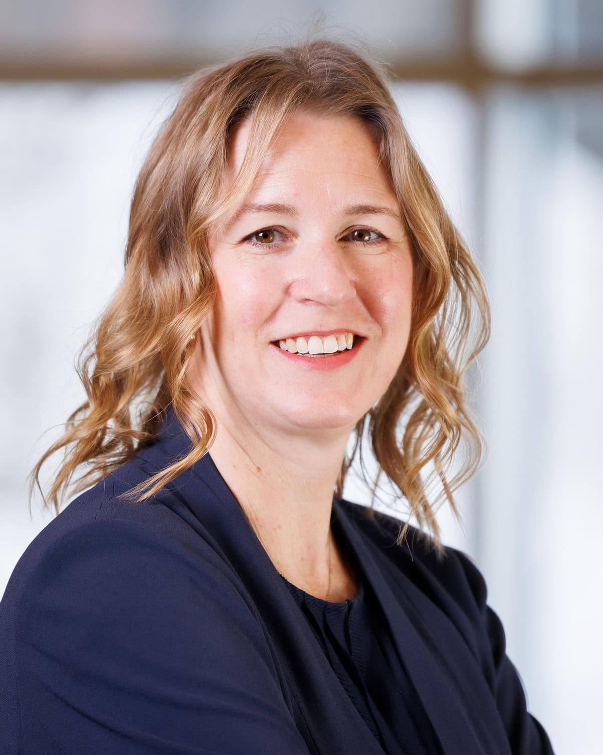 Andrea Corcoran smiling at the camera