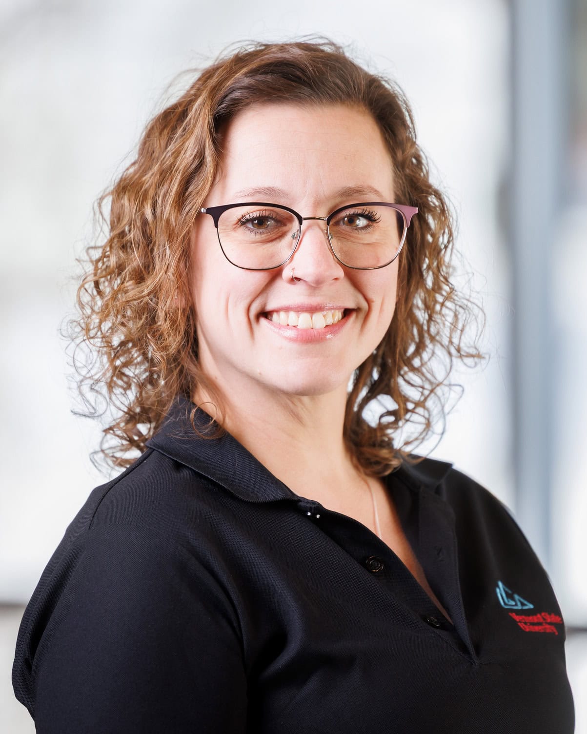 Nikiah Viger smiling at the camera