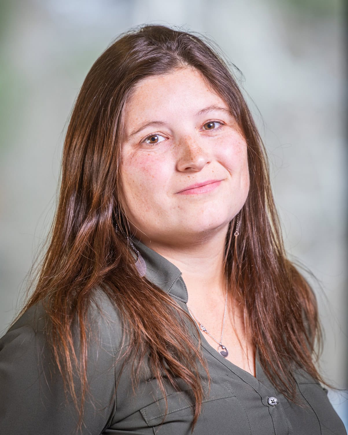 Erika Nichols-Frazer smiling at the camera