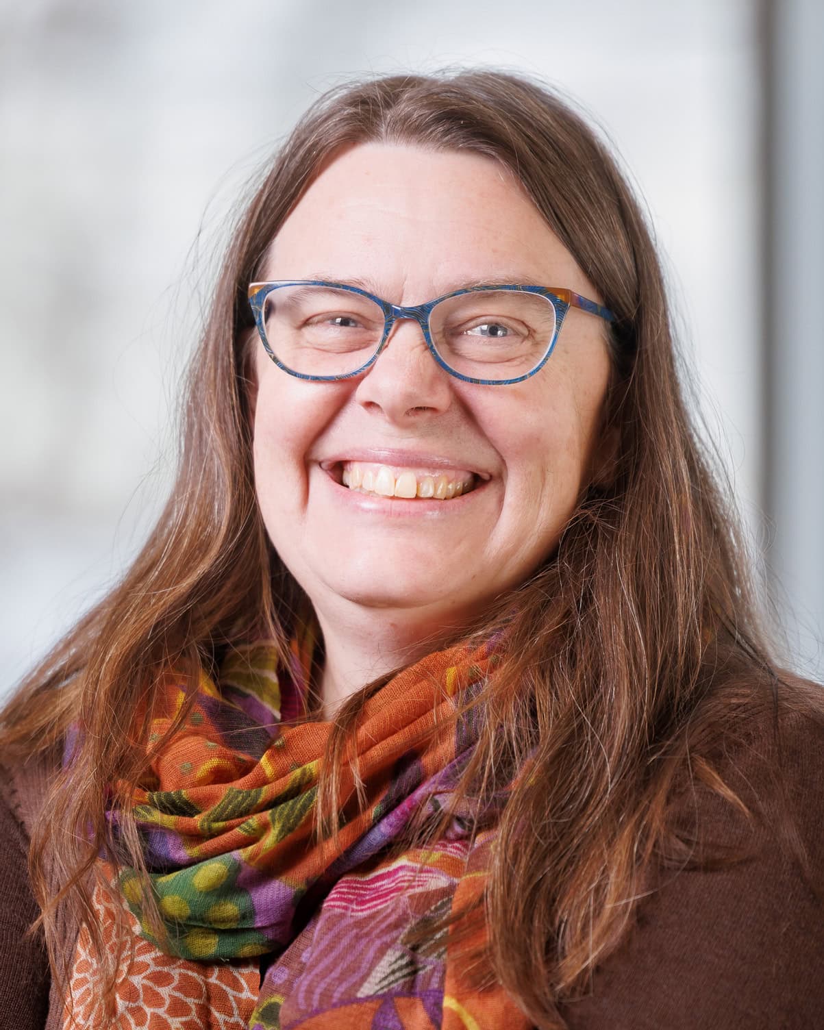 Stacy Perkins smiling at the camera