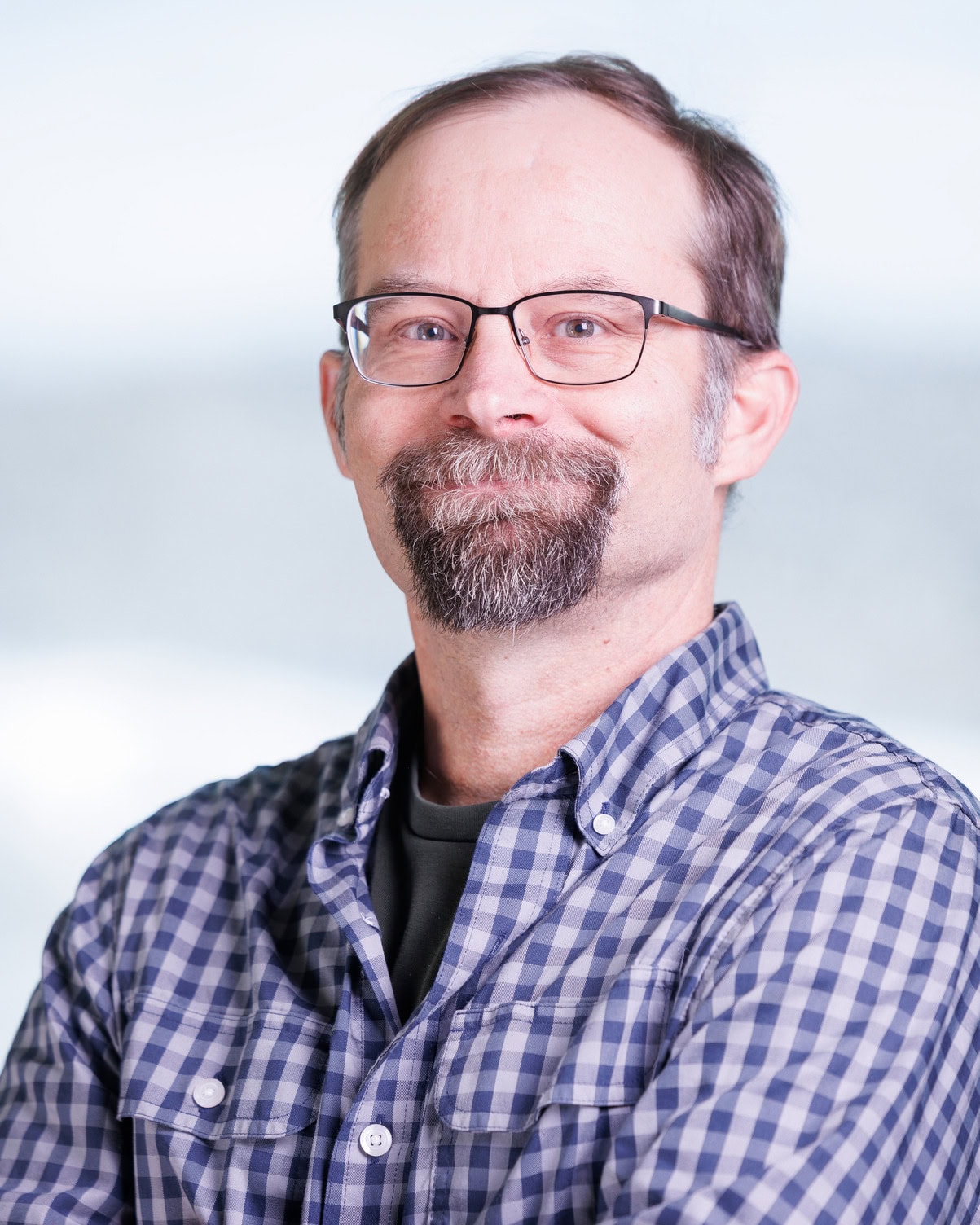 Russ Patton smiling at the camera