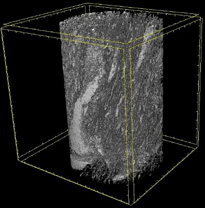 Air layers in permafrost