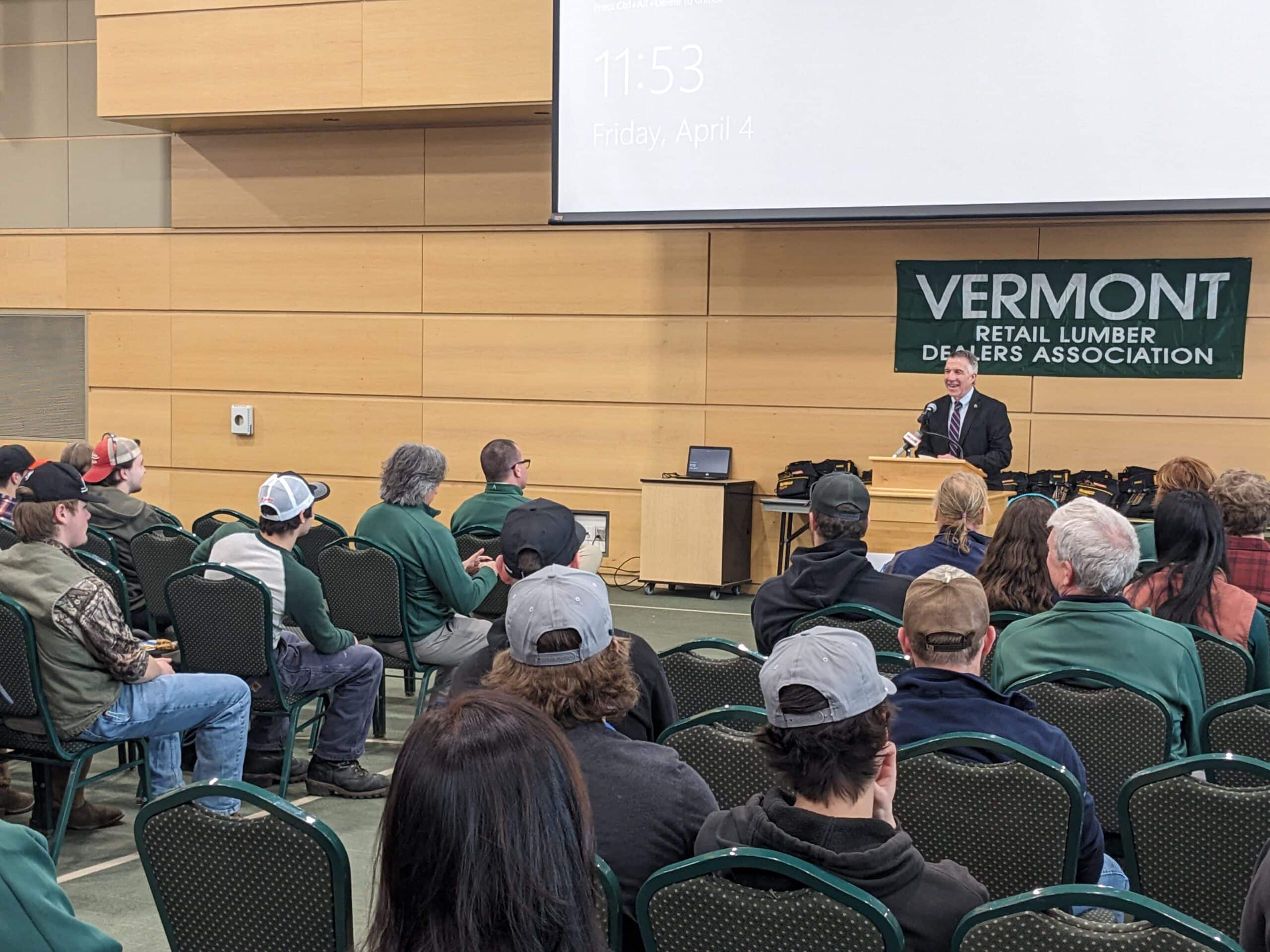 Bennington Banner: Students from across Vermont experience building materials industry firsthand at “Bright Futures 2025” event