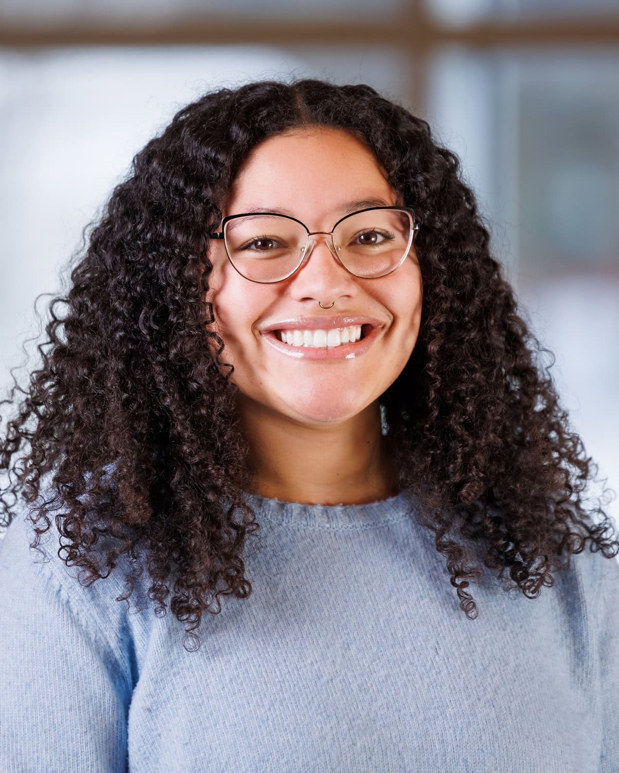 Brianna Beebe smiling at the camera