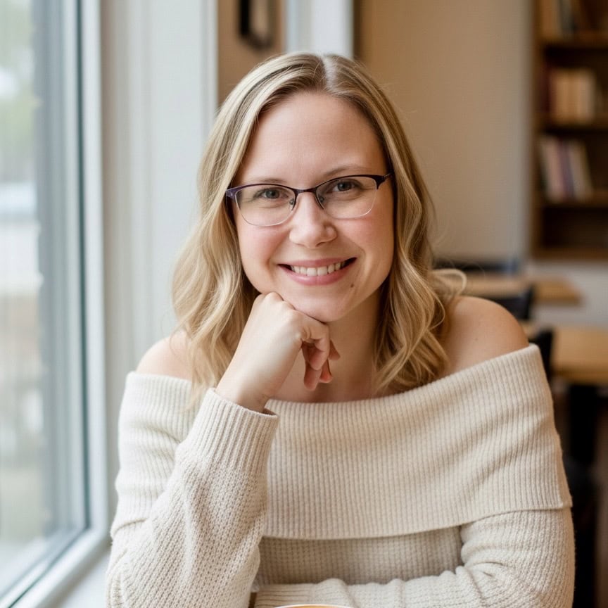 Kristin Eastman sitting in an office and smiling at the camera