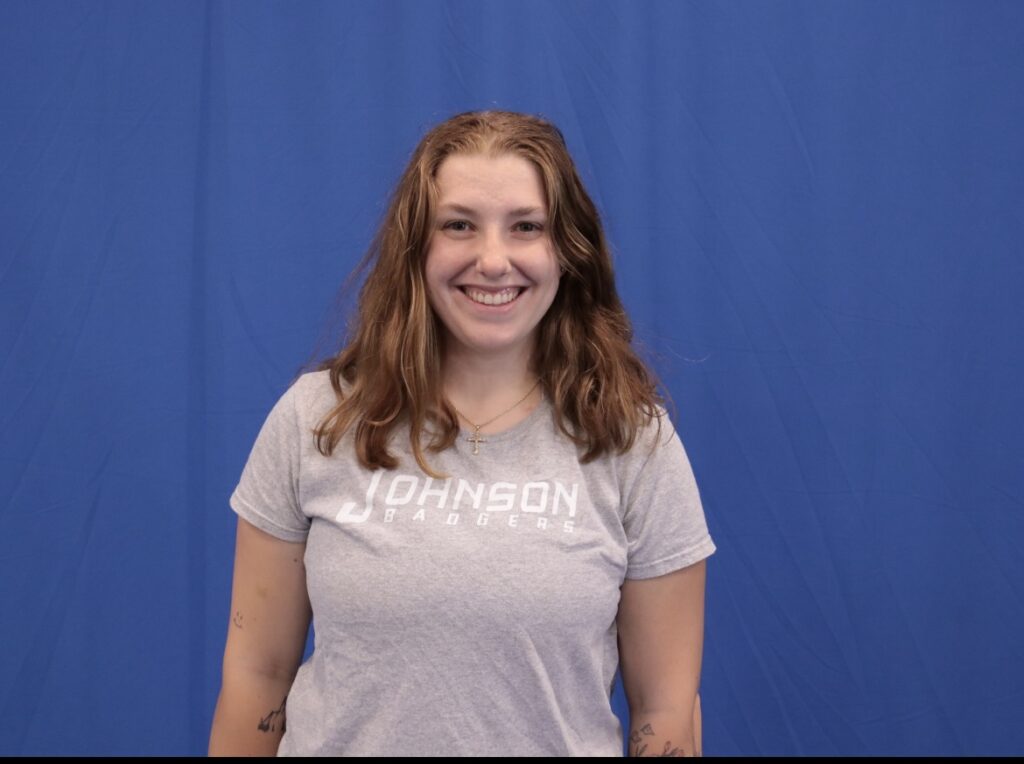 Caitlyn Morey smiling at the camera